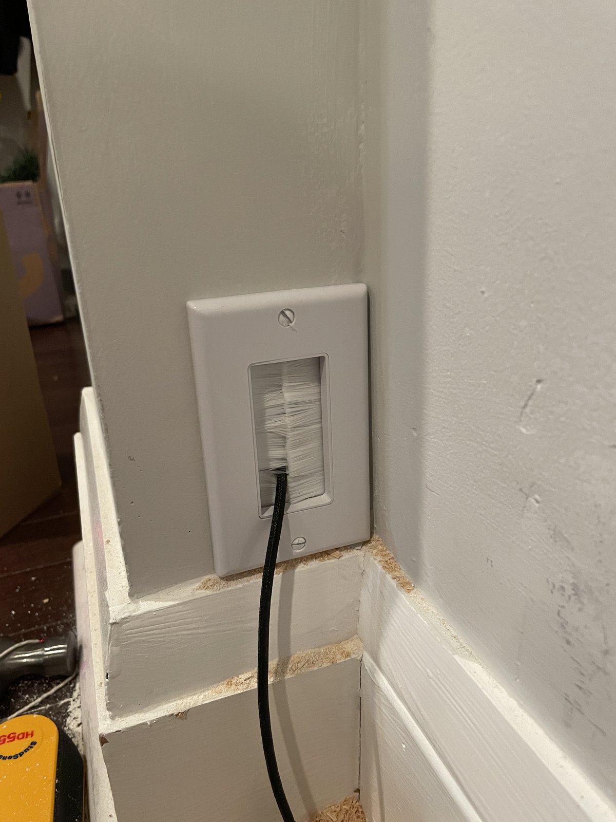 Cord exit